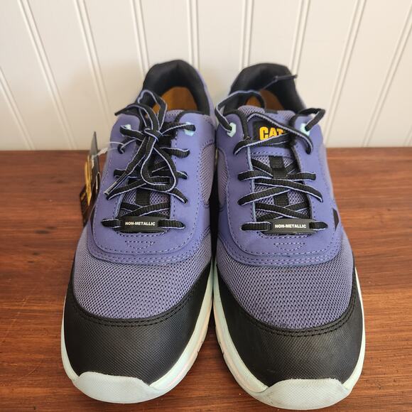 Caterpillar Women's Size 10 Quake Blue Work & Safety Shoes‎ Pre owned Good - Picture 4 of 12